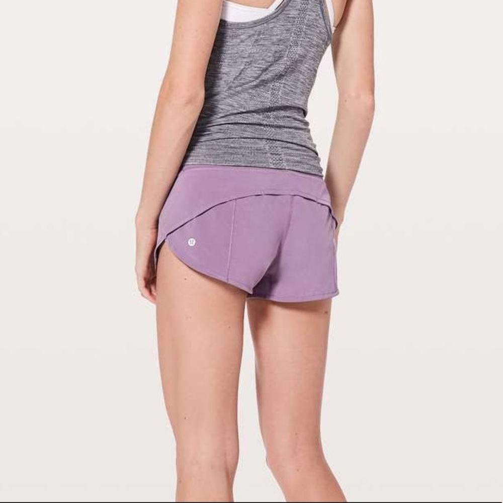 Lululemon speed up shorts 2.5 inch inseam
